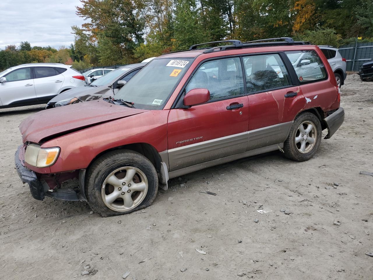 2004 Subaru Forester S VIN: JF1SF65502H722898 Lot: 68169124