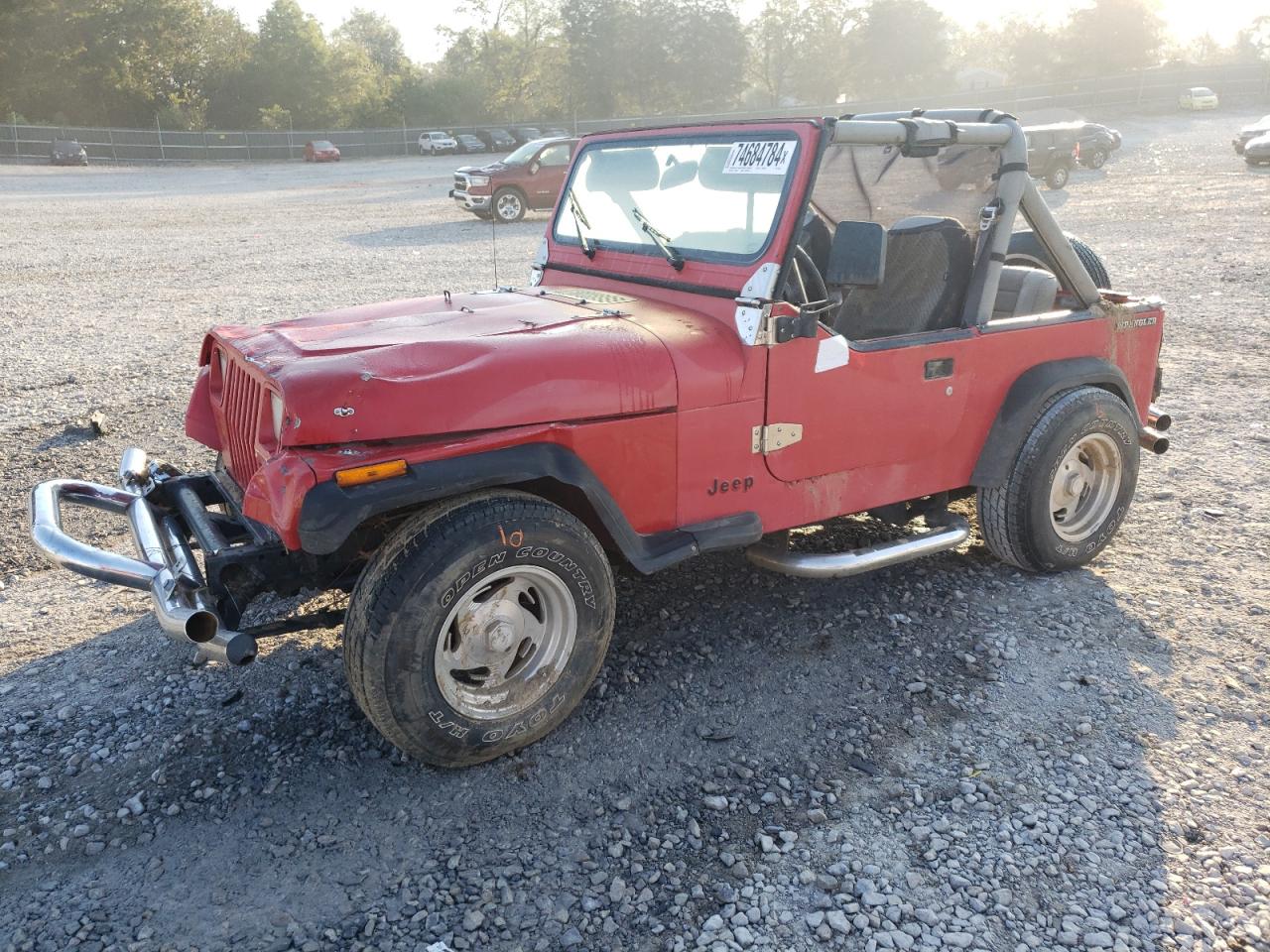 1990 Jeep Wrangler / Yj S VIN: 2J4FY19E9LJ539176 Lot: 74684784