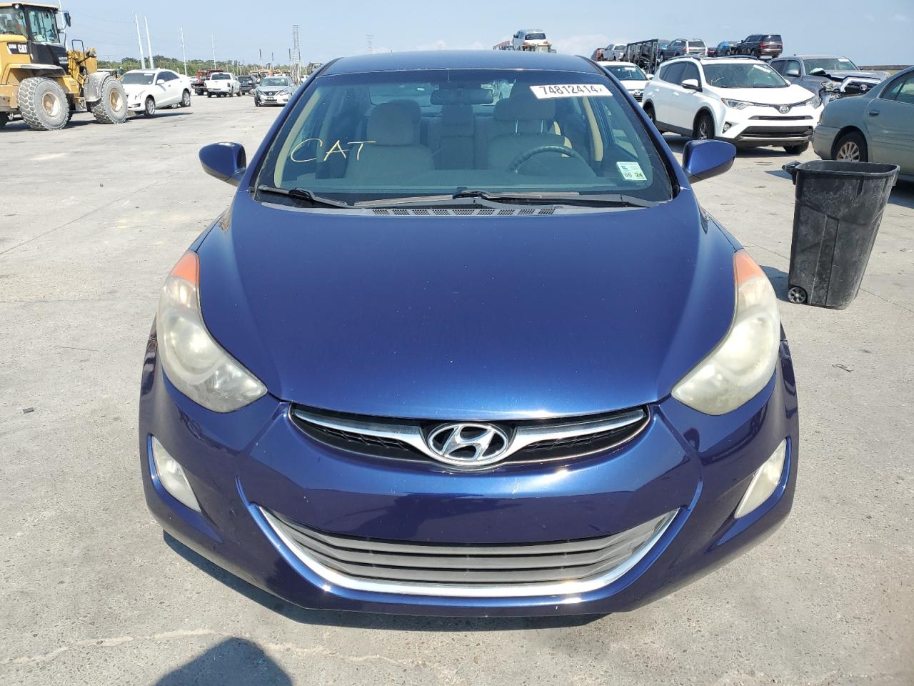 2013 Hyundai Elantra Gls VIN: 5NPDH4AE3DH352218 Lot: 74812414