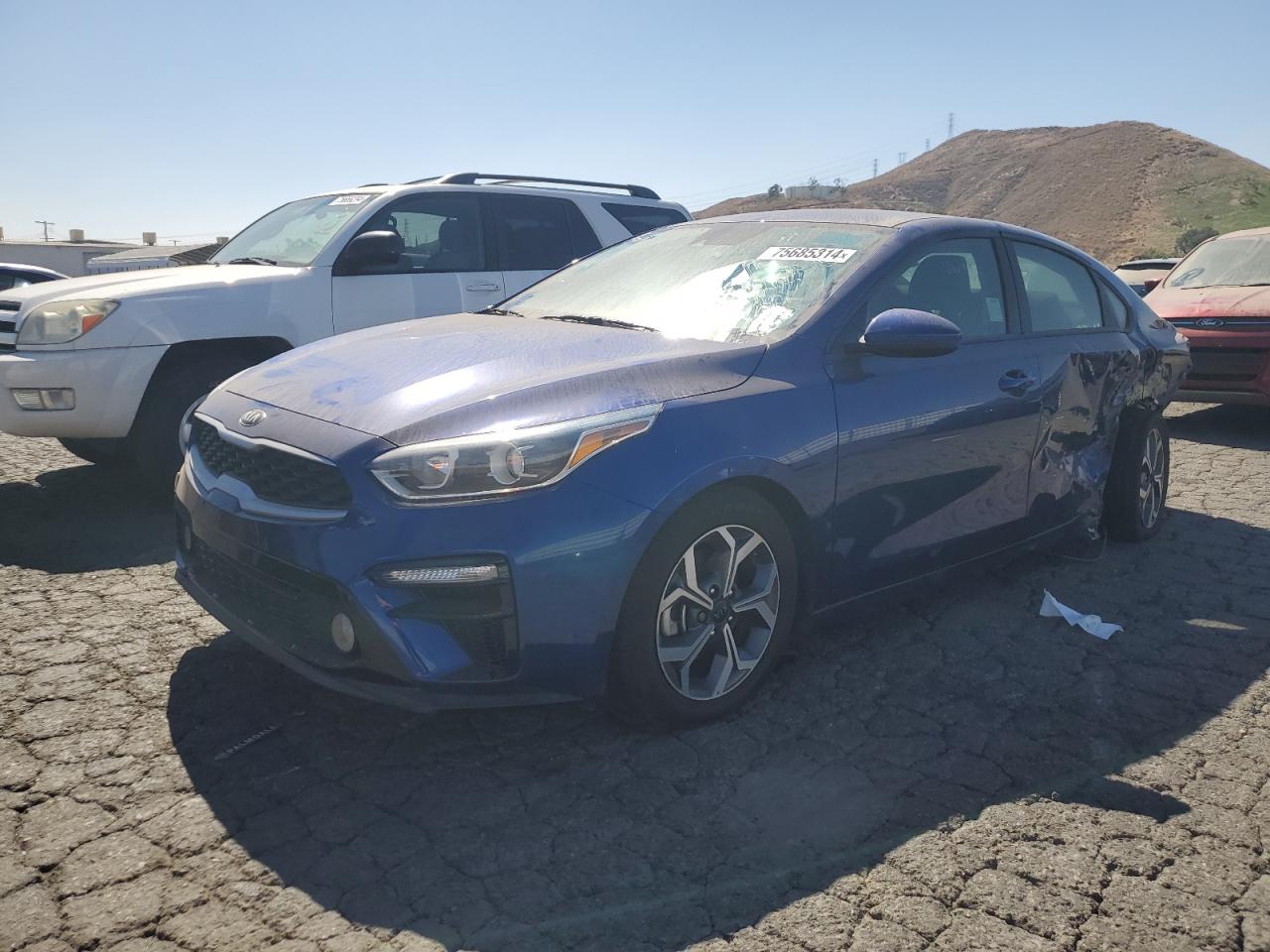 2021 Kia Forte Fe VIN: 3KPF24AD6ME304833 Lot: 75685314