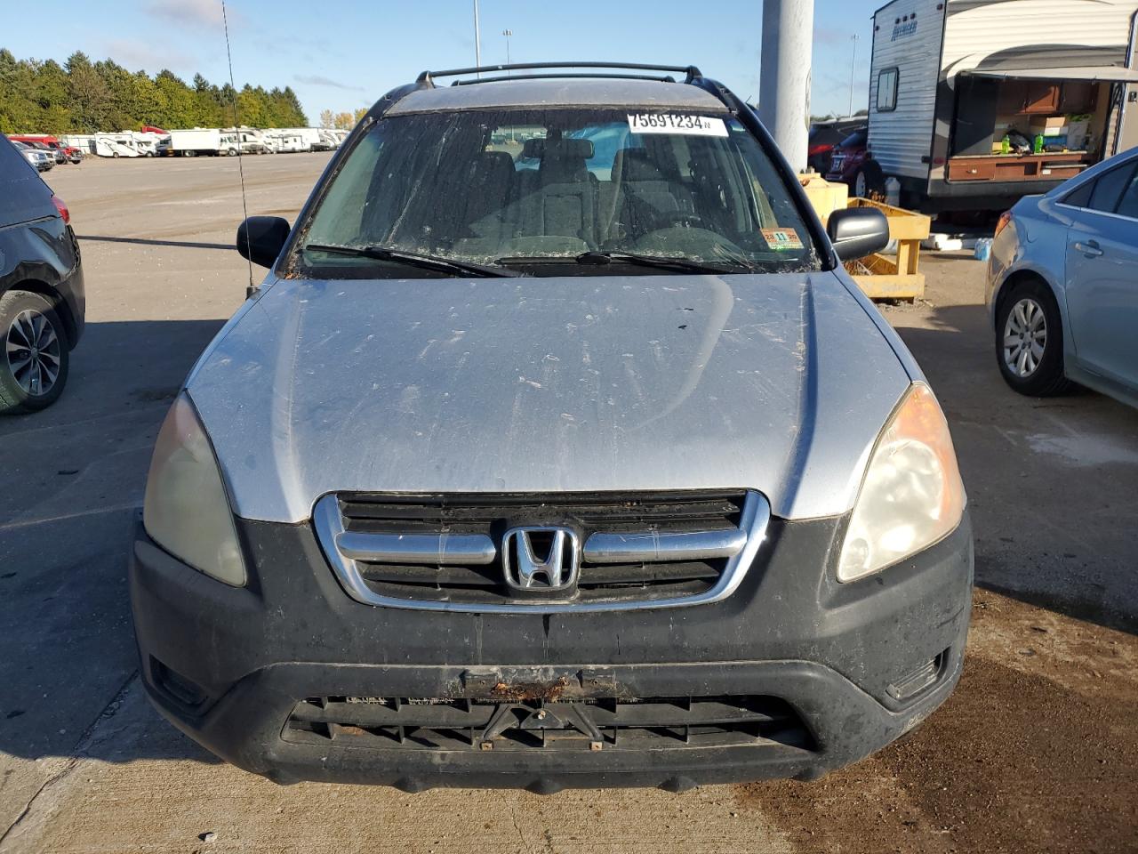 2002 Honda Cr-V Lx VIN: SHSRD784X2U012424 Lot: 75691234