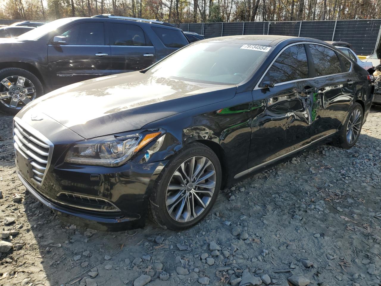 2015 Hyundai Genesis 3.8L VIN: KMHGN4JE6FU064588 Lot: 79734554