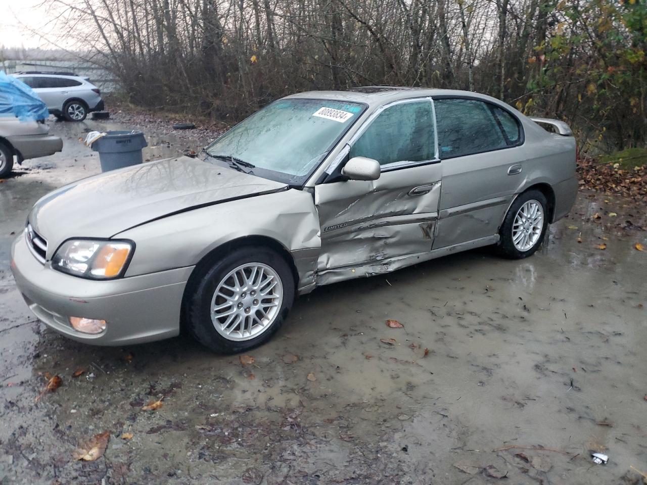 2001 Subaru Legacy Gt Limited VIN: 4S3BE656817211837 Lot: 80893834