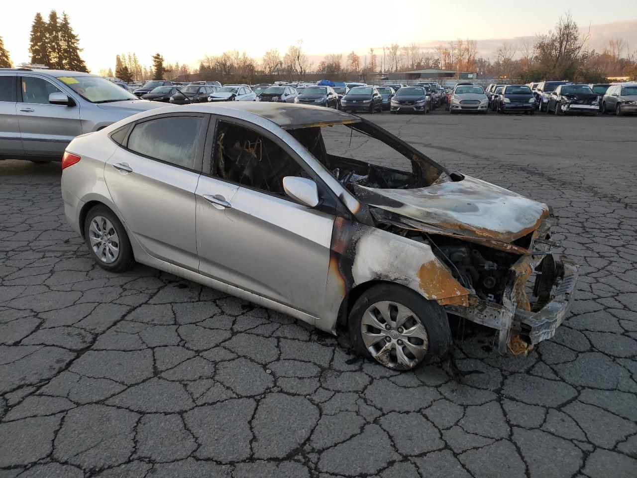 2017 Hyundai Accent Se VIN: KMHCT4AE6HU196466 Lot: 82889574