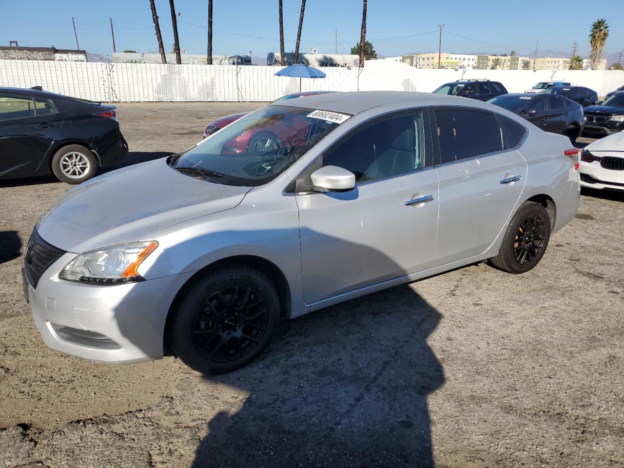 2015 Nissan Sentra S VIN: 3N1AB7APXFY383806 Lot: 80682404