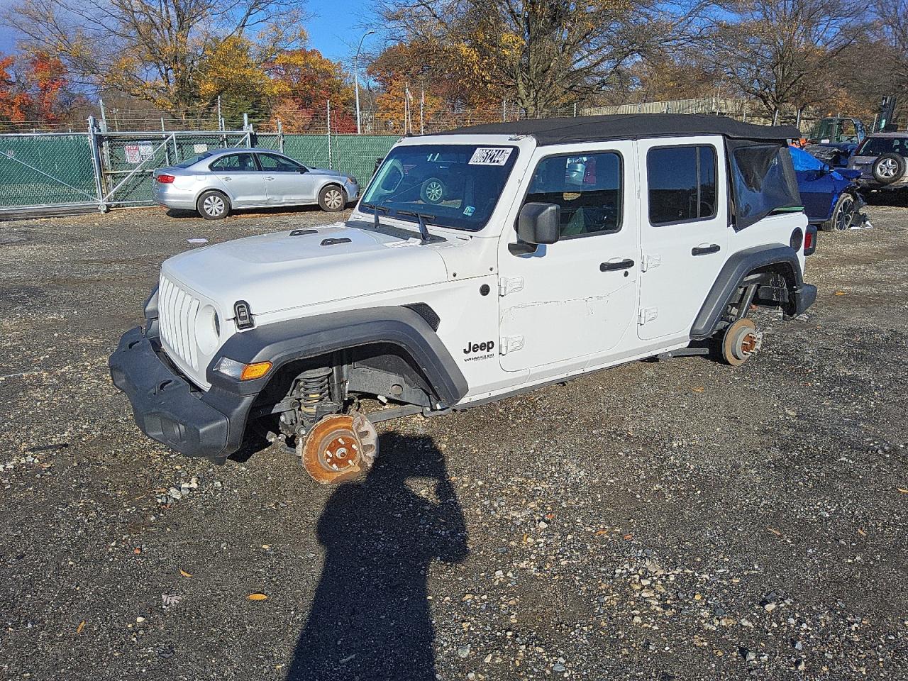 2022 Jeep Wrangler Unlimited Sport VIN: 1C4HJXDN7NW270183 Lot: 80512144