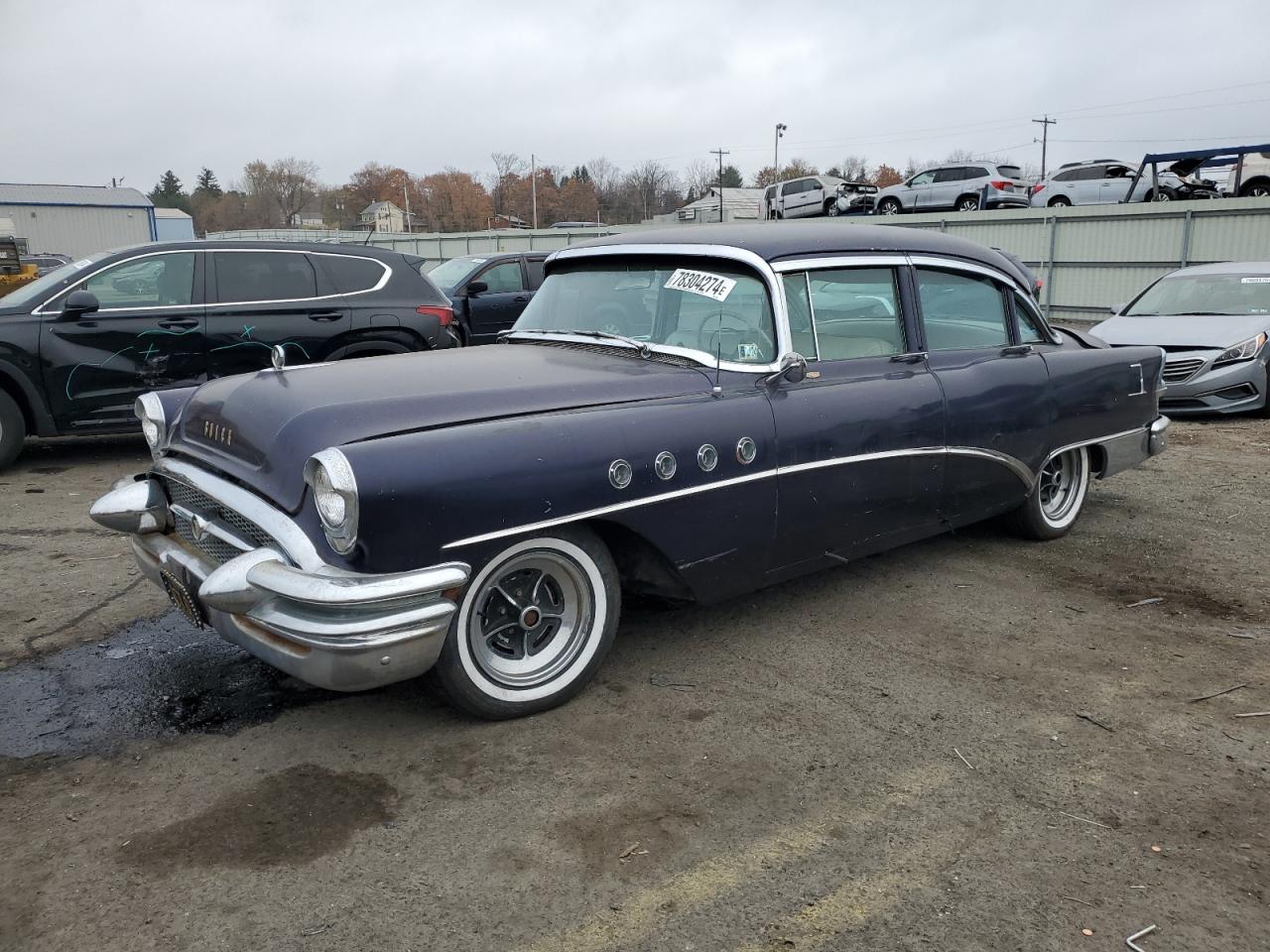 1955 Buick Roadmaster VIN: 7B2028517 Lot: 78304274