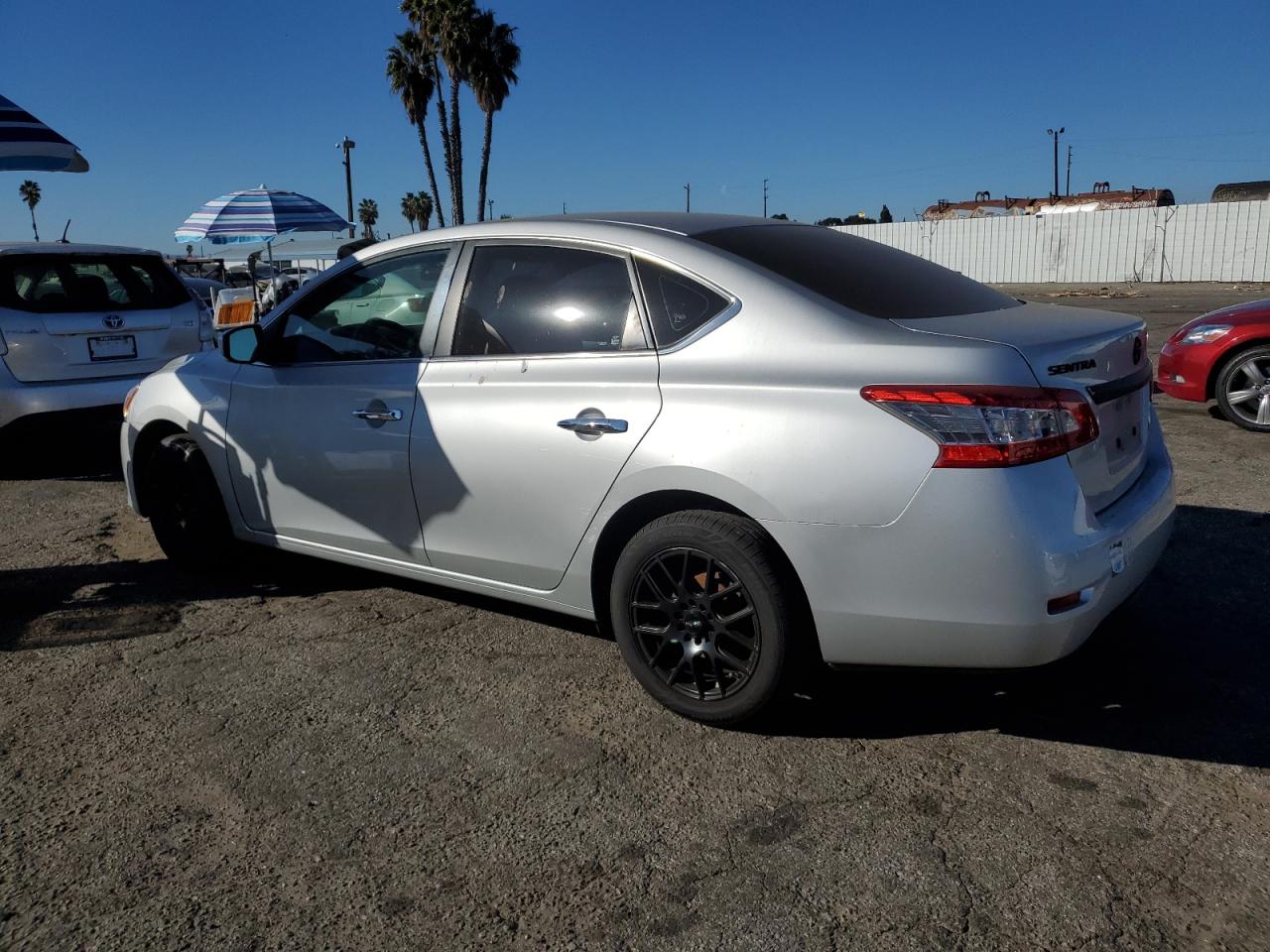 2015 Nissan Sentra S VIN: 3N1AB7APXFY383806 Lot: 80682404