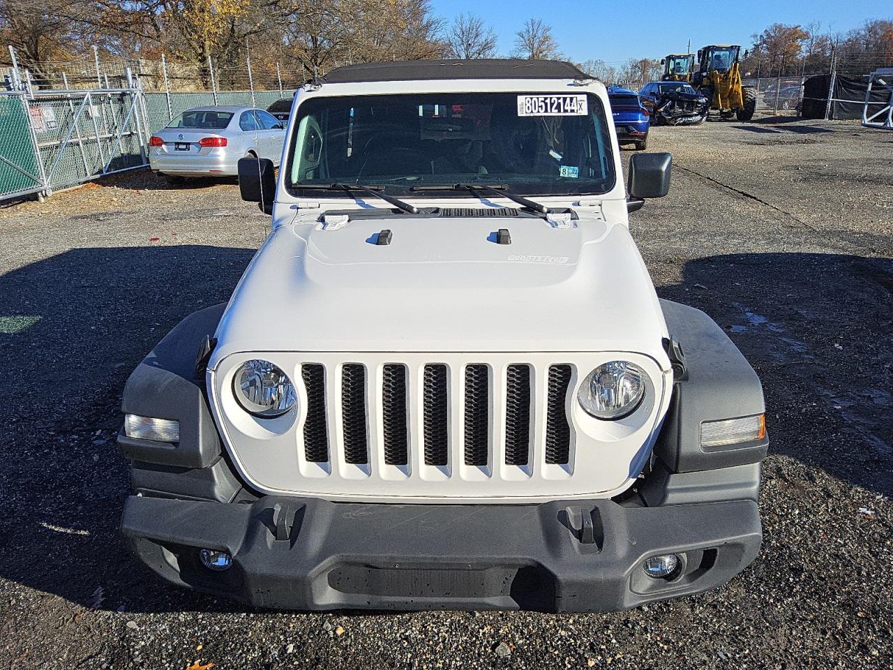 2022 Jeep Wrangler Unlimited Sport VIN: 1C4HJXDN7NW270183 Lot: 80512144