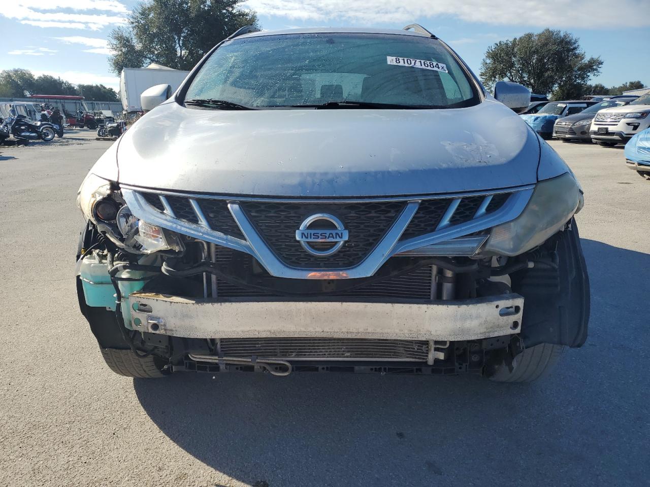 2013 Nissan Murano S VIN: JN8AZ1MW2DW304288 Lot: 81071684