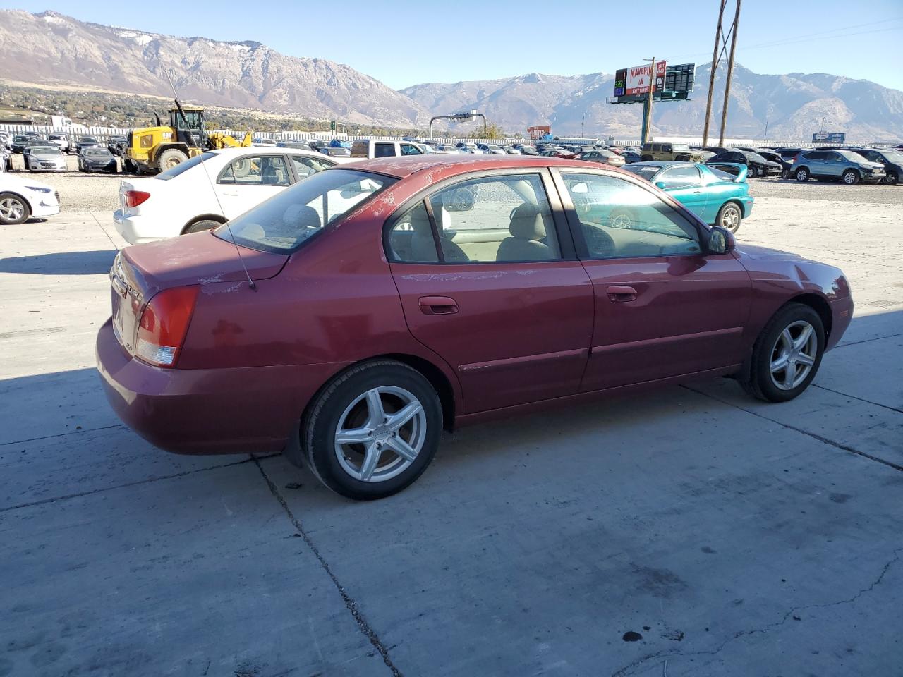 2002 Hyundai Elantra Gls VIN: KMHDN45DX2U423195 Lot: 80166384