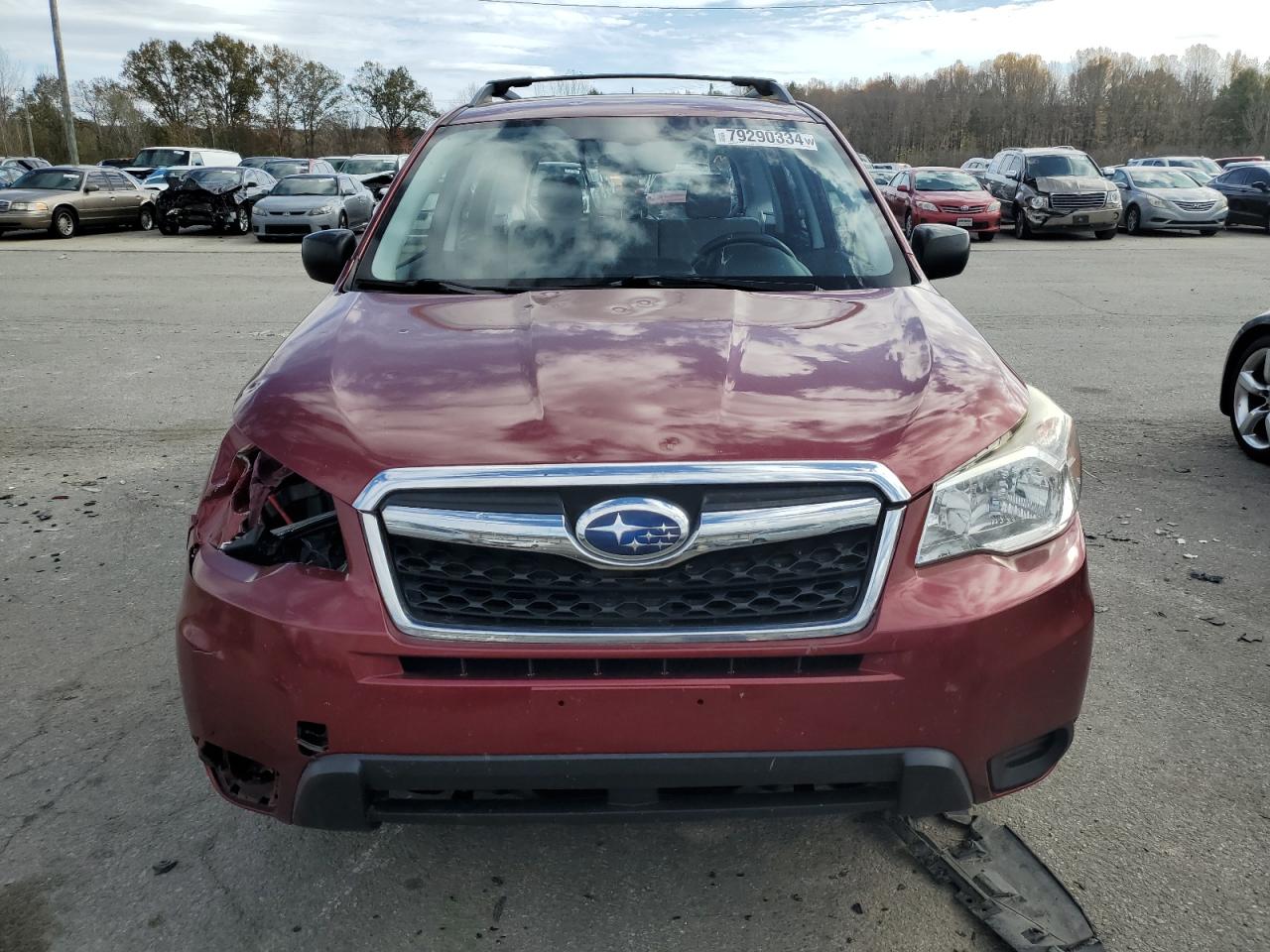 2015 Subaru Forester 2.5I VIN: JF2SJABC1FH836284 Lot: 79290334