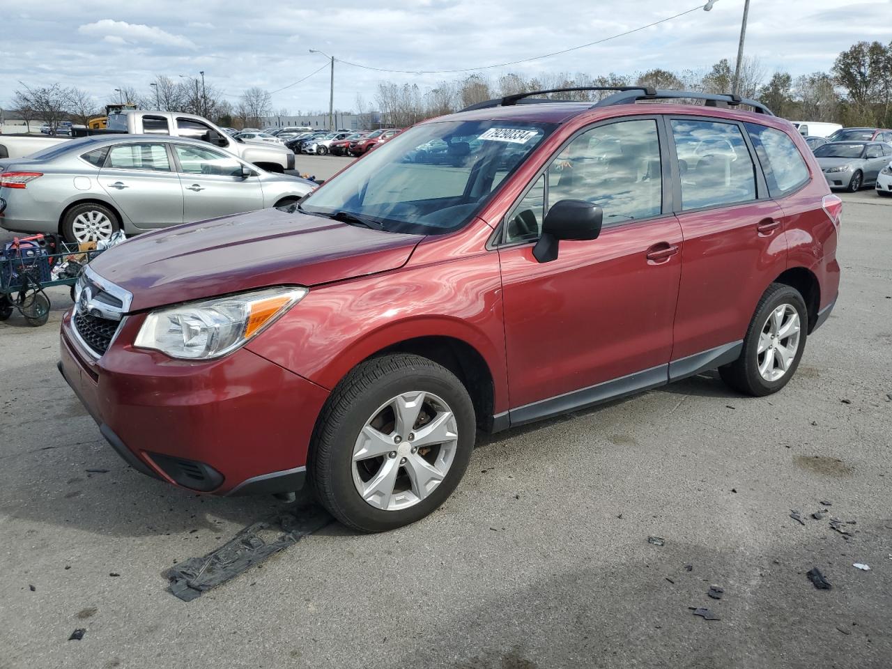 2015 Subaru Forester 2.5I VIN: JF2SJABC1FH836284 Lot: 79290334