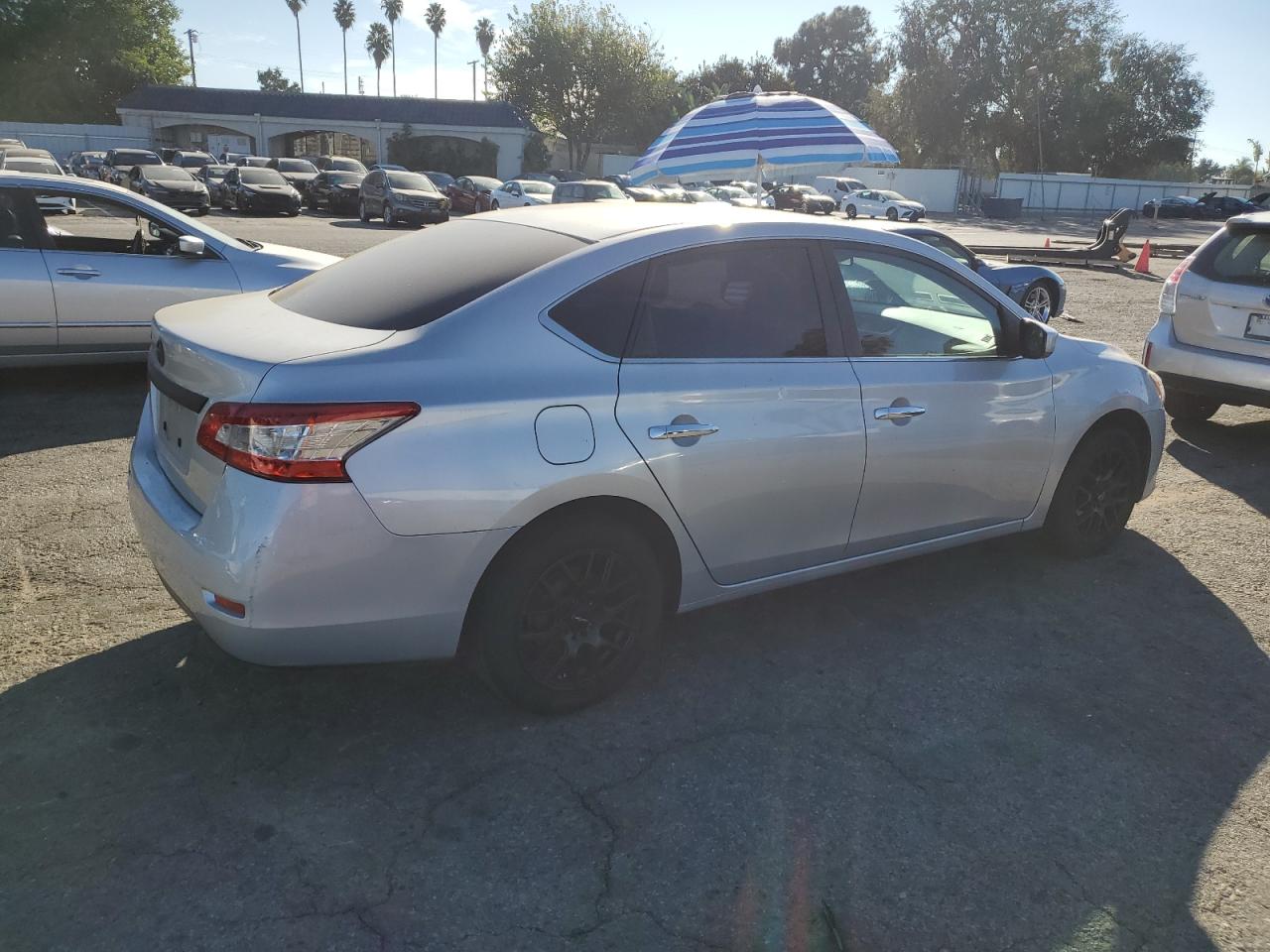 2015 Nissan Sentra S VIN: 3N1AB7APXFY383806 Lot: 80682404