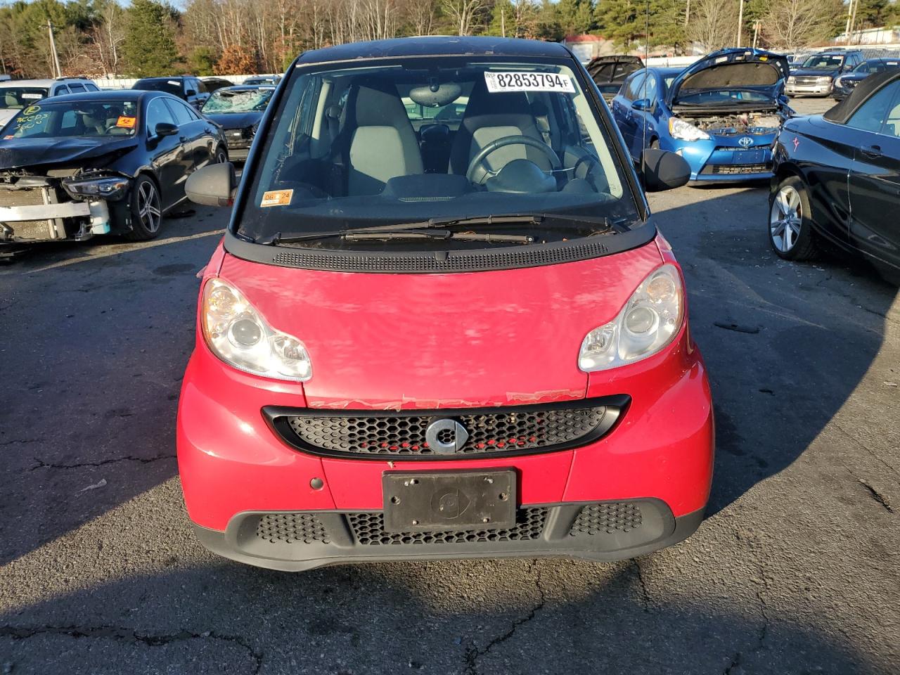 2013 Smart Fortwo Pure VIN: WMEEJ3BA7DK644410 Lot: 82853794