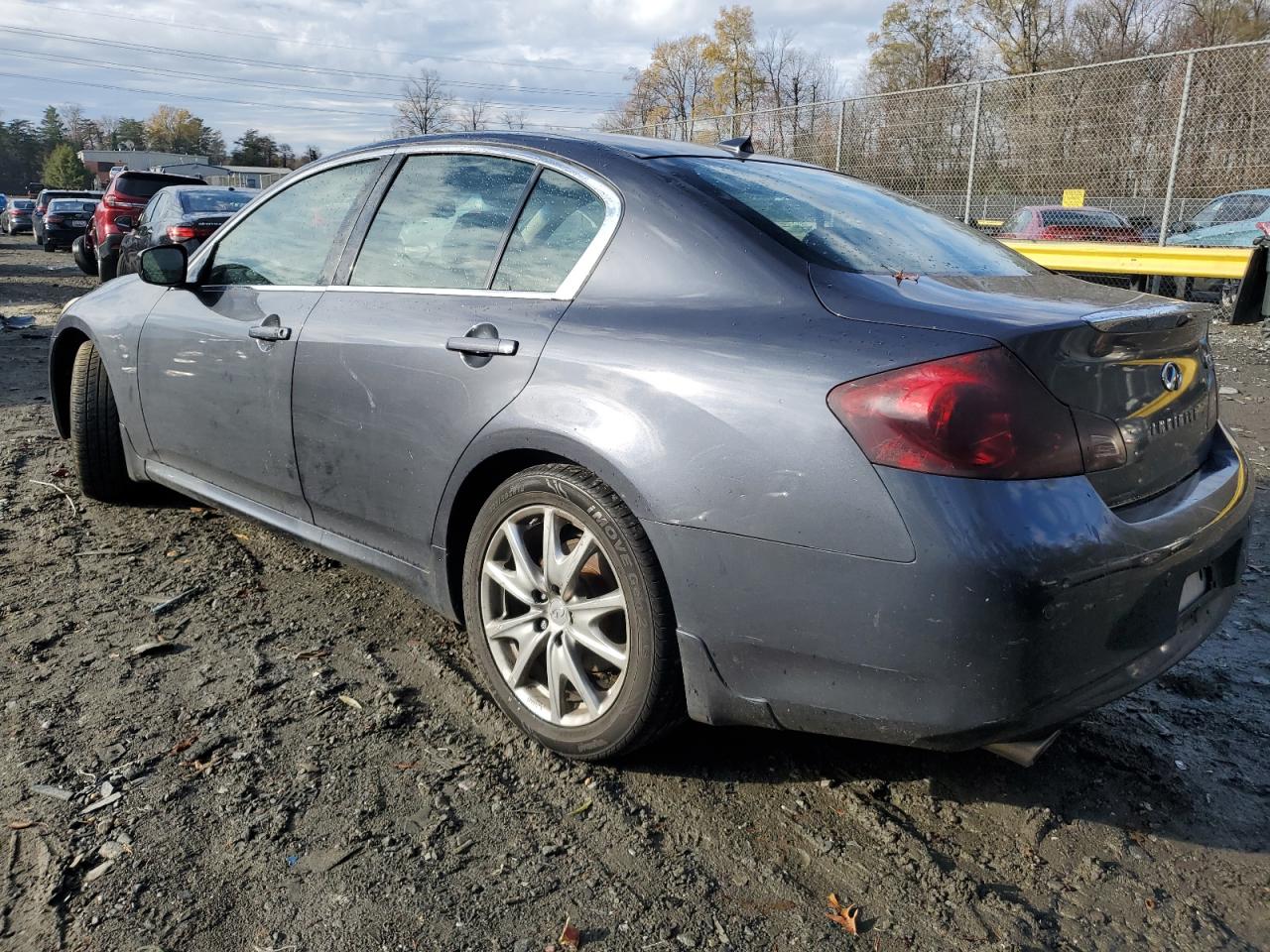 2011 Infiniti G37 VIN: JN1CV6ARXBM355853 Lot: 82258194