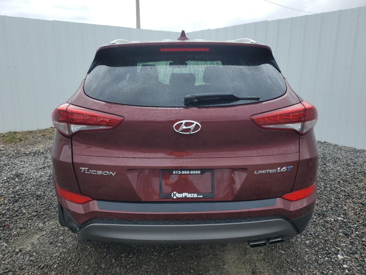 KM8J33A20GU197117 2016 Hyundai Tucson Limited