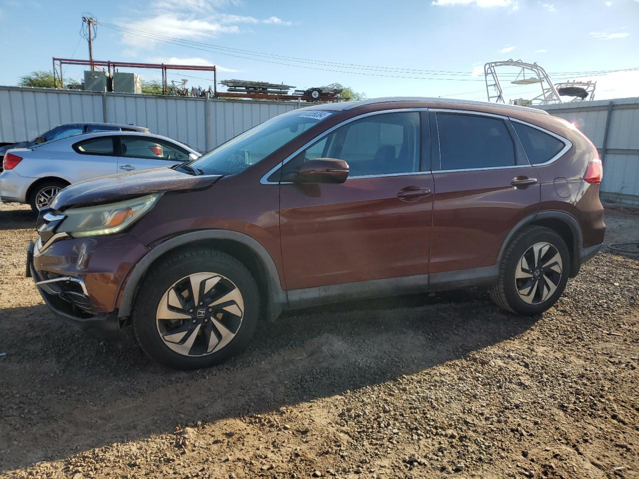 2015 Honda Cr-V Touring VIN: 5J6RM3H94FL018518 Lot: 85556384