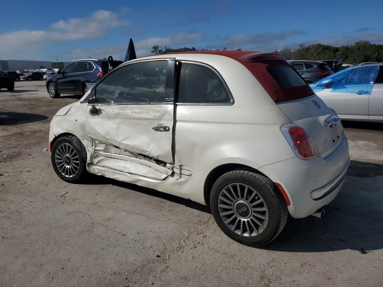 2013 Fiat 500 Lounge VIN: 3C3CFFER3DT598510 Lot: 85817834