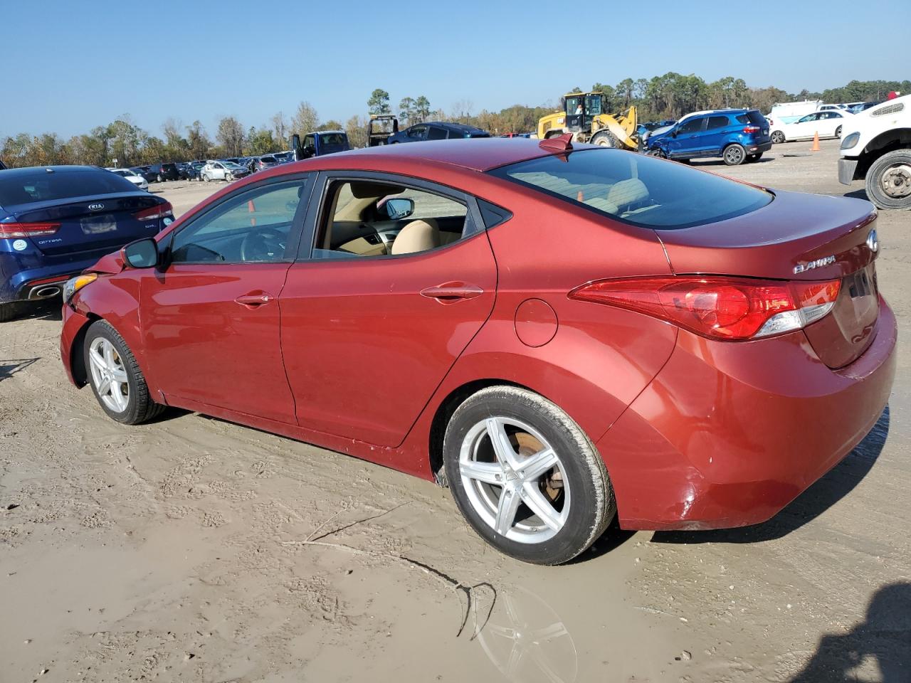 2012 Hyundai Elantra Gls VIN: KMHDH4AEXCU347243 Lot: 42540375