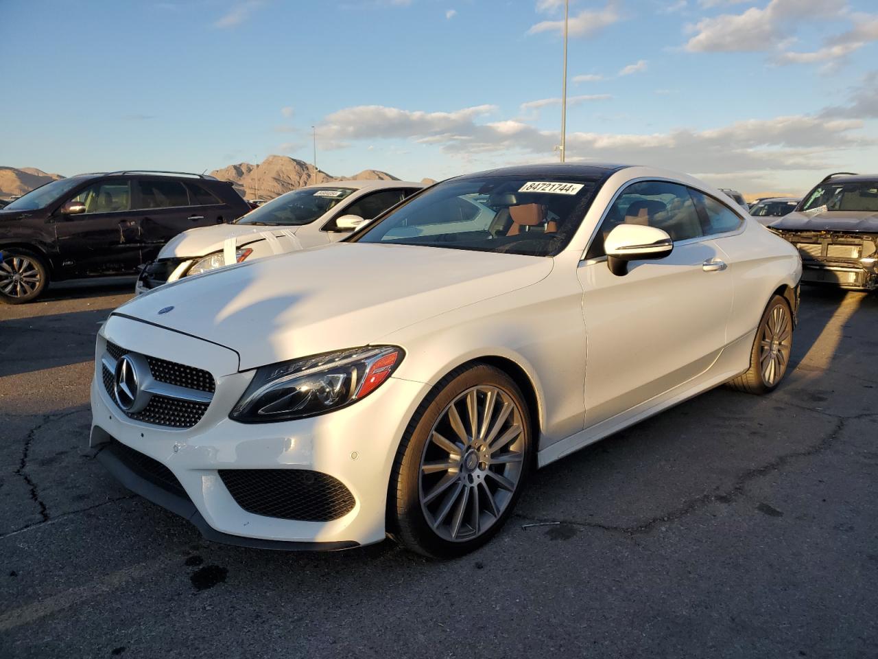 2017 Mercedes-Benz C 300 VIN: WDDWJ4JB8HF358637 Lot: 84721744