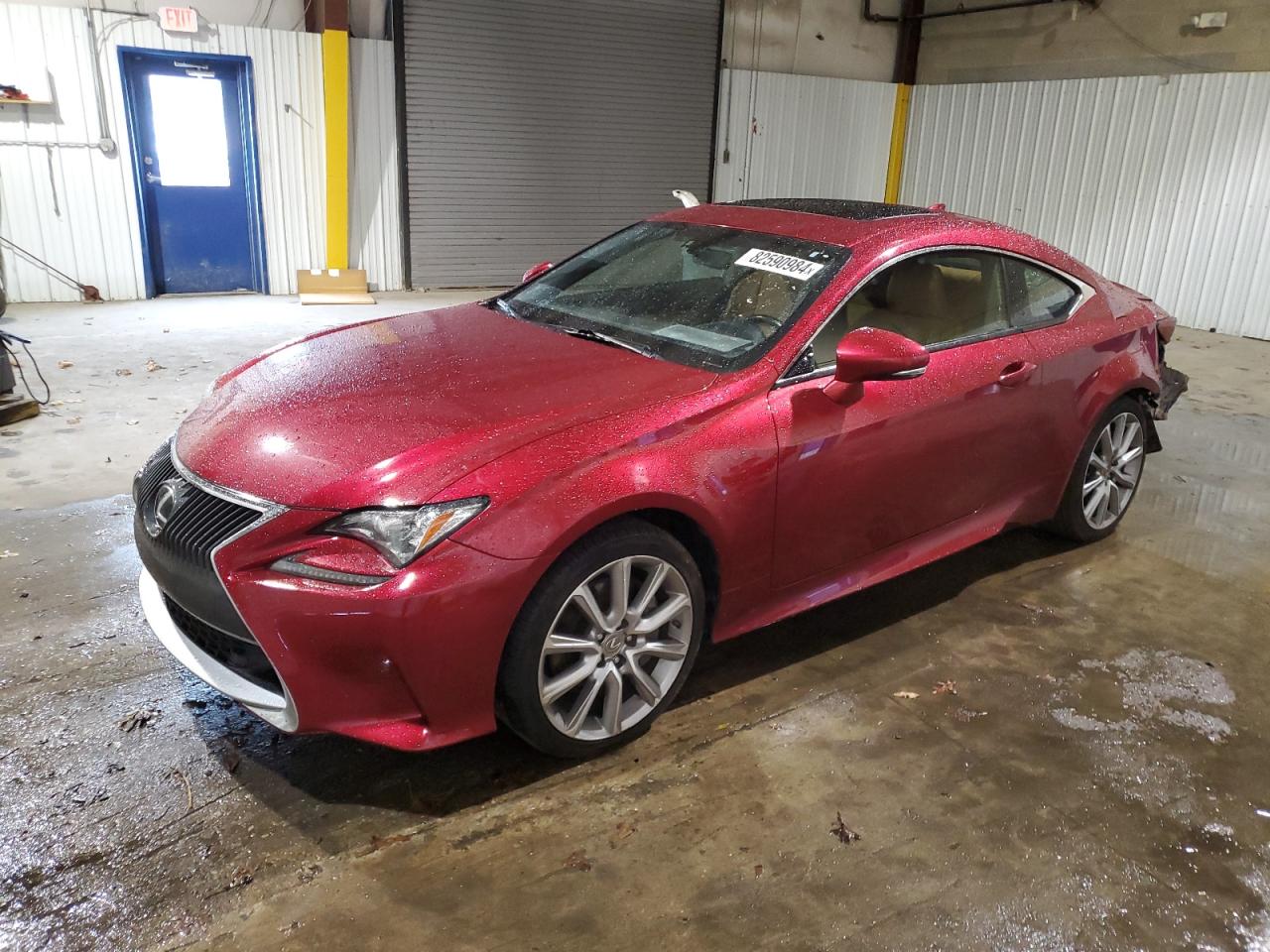 JTHSM5BC9G5000186 2016 Lexus Rc 300