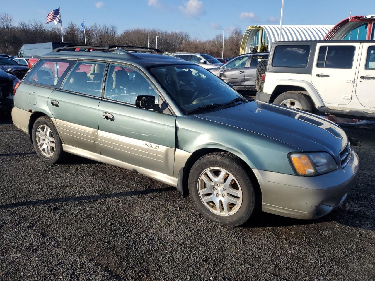 2002 Subaru Legacy Outback Awp VIN: 4S3BH675227654143 Lot: 82047034