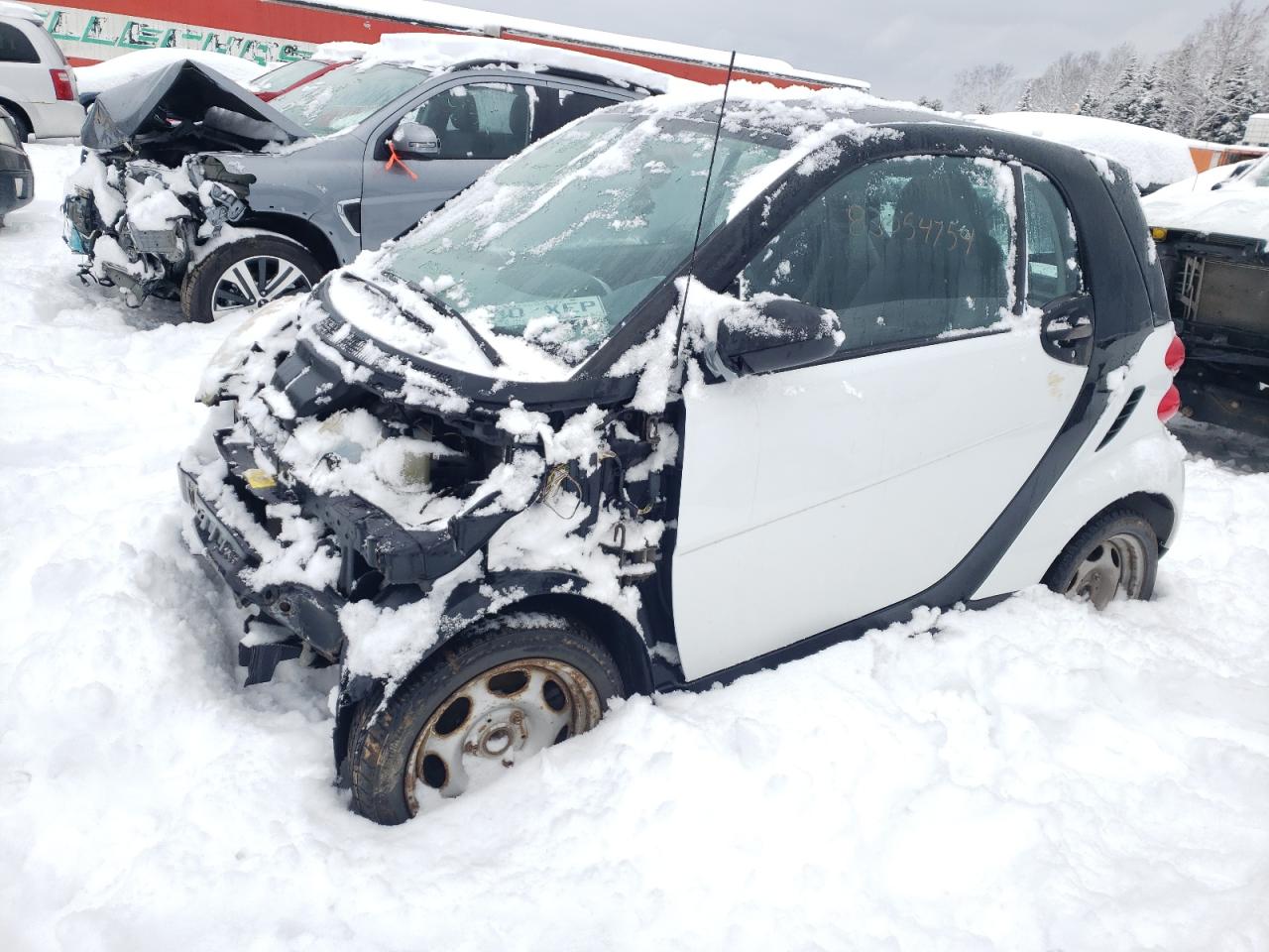 2009 Smart Fortwo Pure VIN: WMEEJ31X39K277390 Lot: 83054754