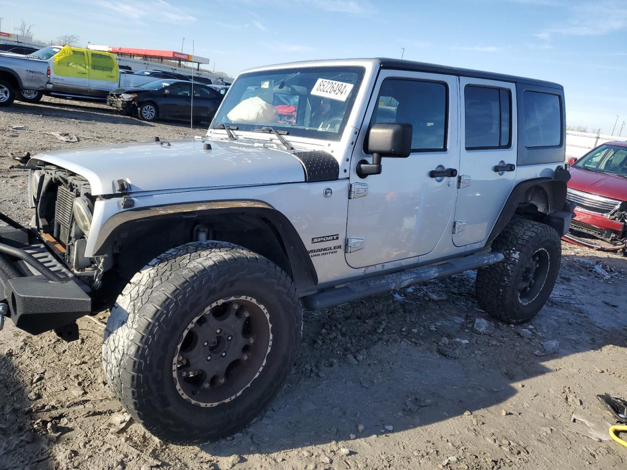 2012 Jeep Wrangler Unlimited Sport VIN: 1C4BJWDG3CL282668 Lot: 85226494