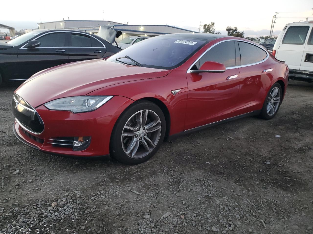 2014 Tesla Model S VIN: 5YJSA1H19EFP52863 Lot: 83094884