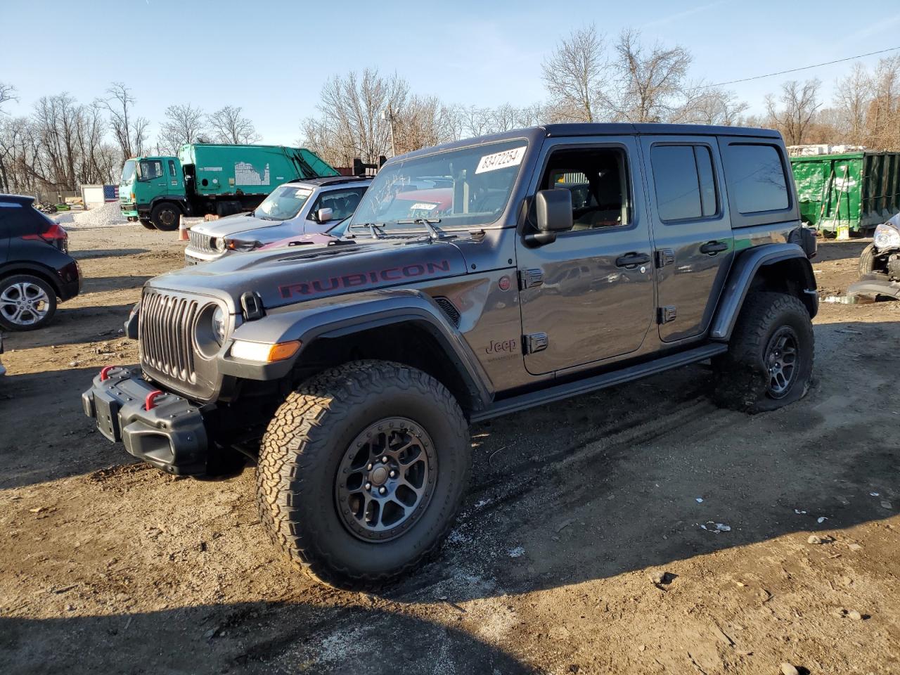 2021 Jeep Wrangler Unlimited Rubicon VIN: 1C4JJXFG8MW869995 Lot: 83472254