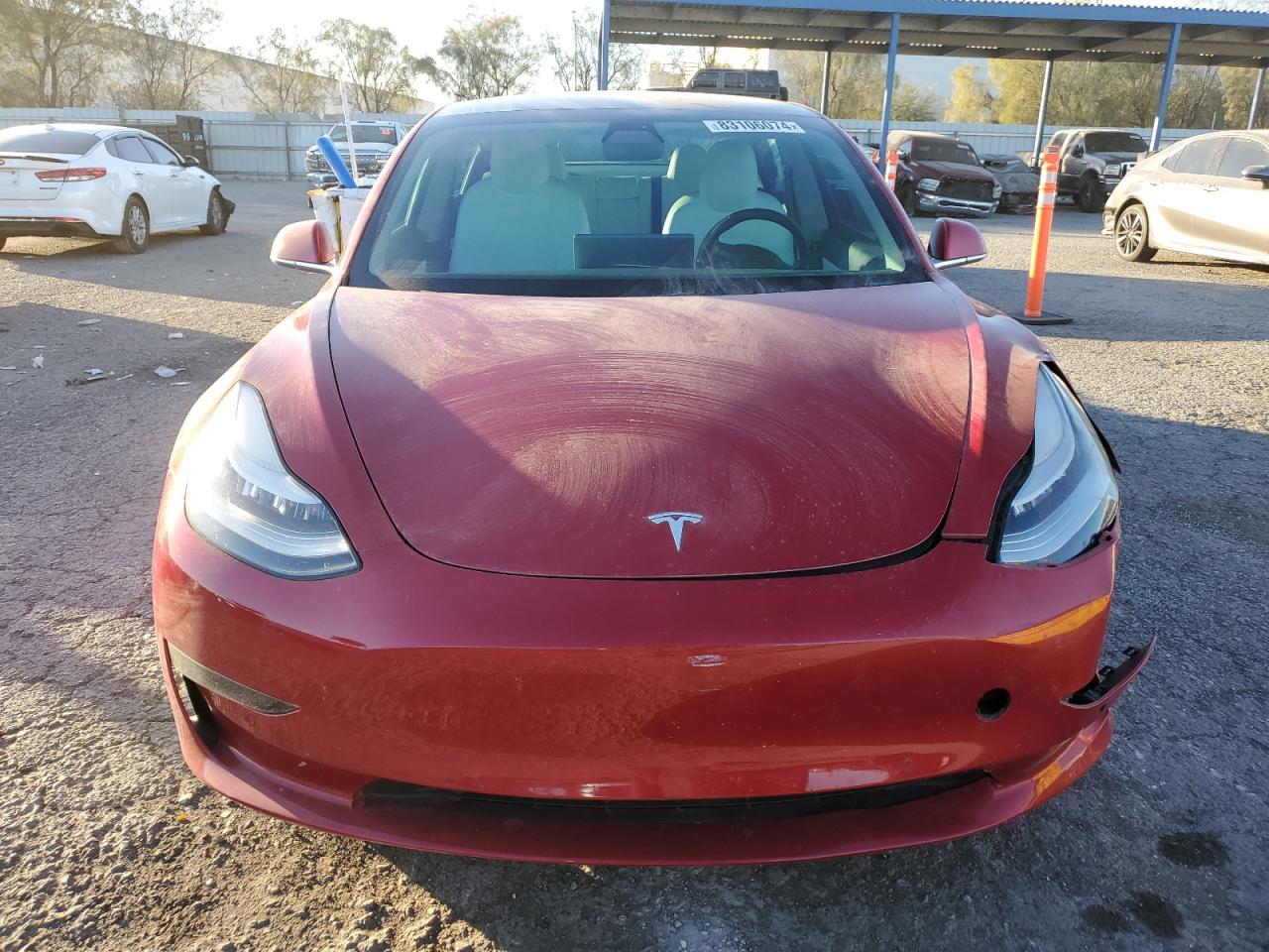 2020 Tesla Model 3 VIN: 5YJ3E1EC7LF603458 Lot: 83106074