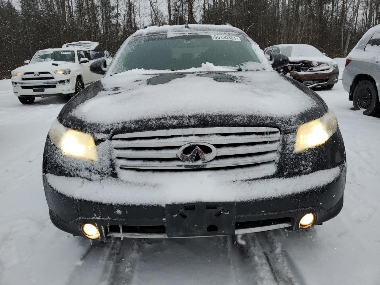 2008 Infiniti Fx35 VIN: JNRAS08W38X202714