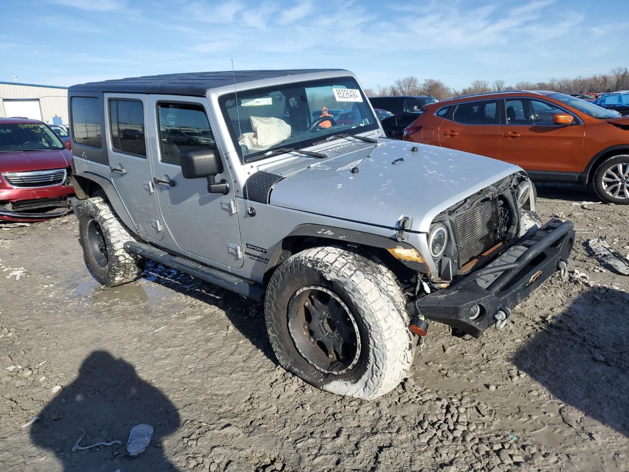 2012 Jeep Wrangler Unlimited Sport VIN: 1C4BJWDG3CL282668 Lot: 85226494