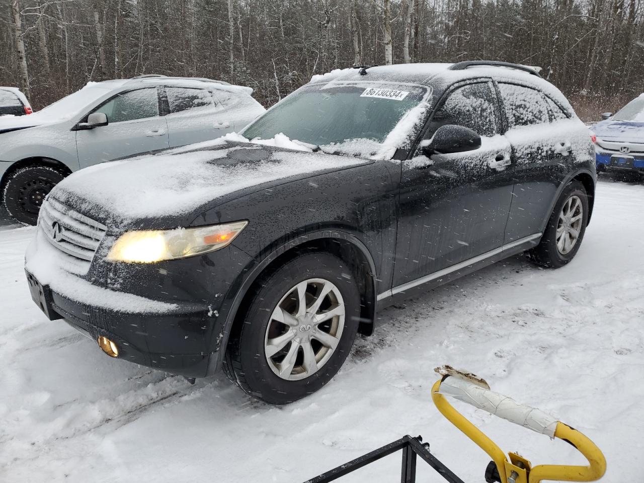 2008 Infiniti Fx35 VIN: JNRAS08W38X202714