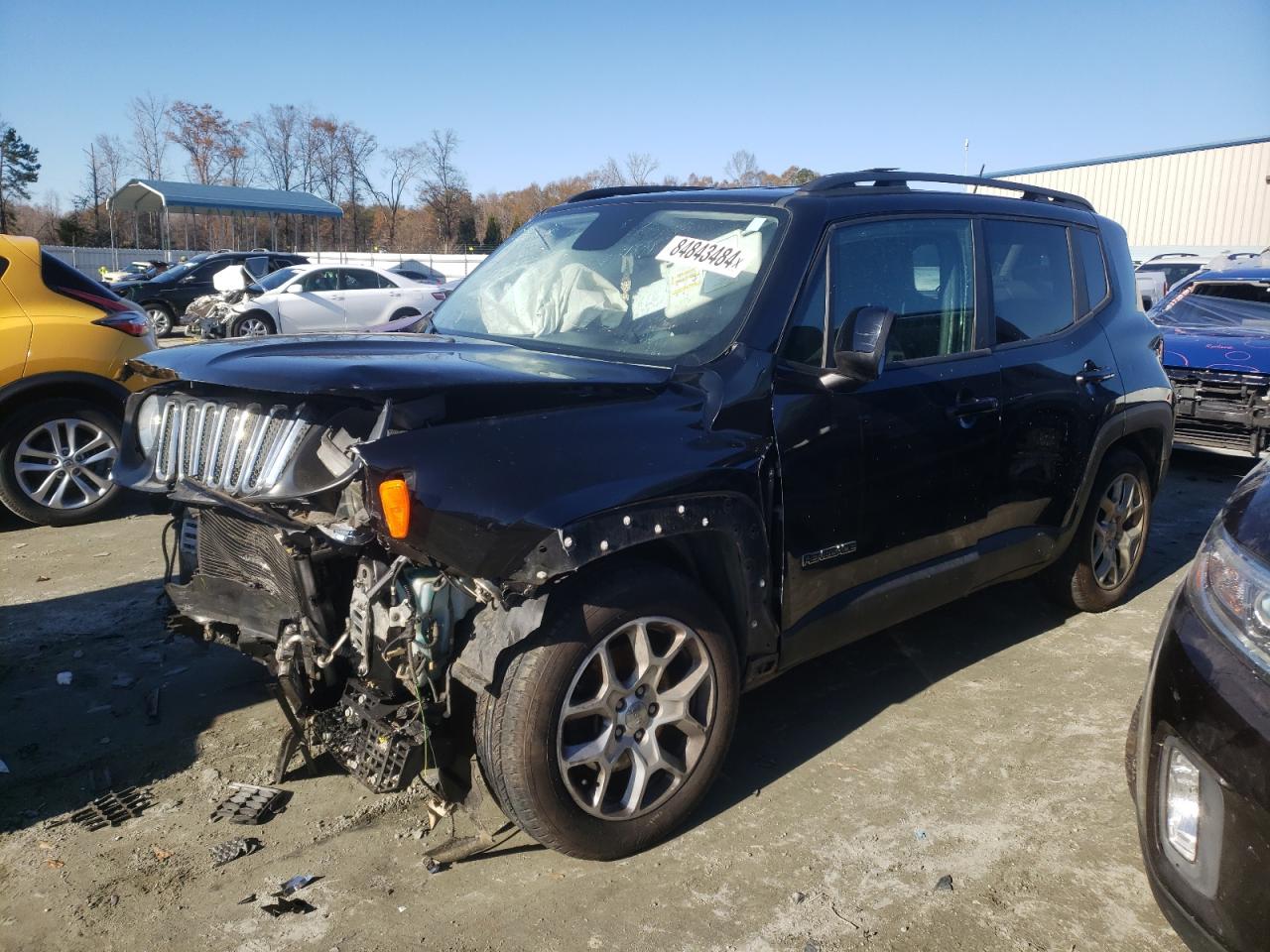 2017 Jeep Renegade Latitude VIN: ZACCJABB4HPF52394 Lot: 84843484