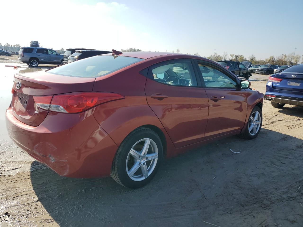 2012 Hyundai Elantra Gls VIN: KMHDH4AEXCU347243 Lot: 42540375