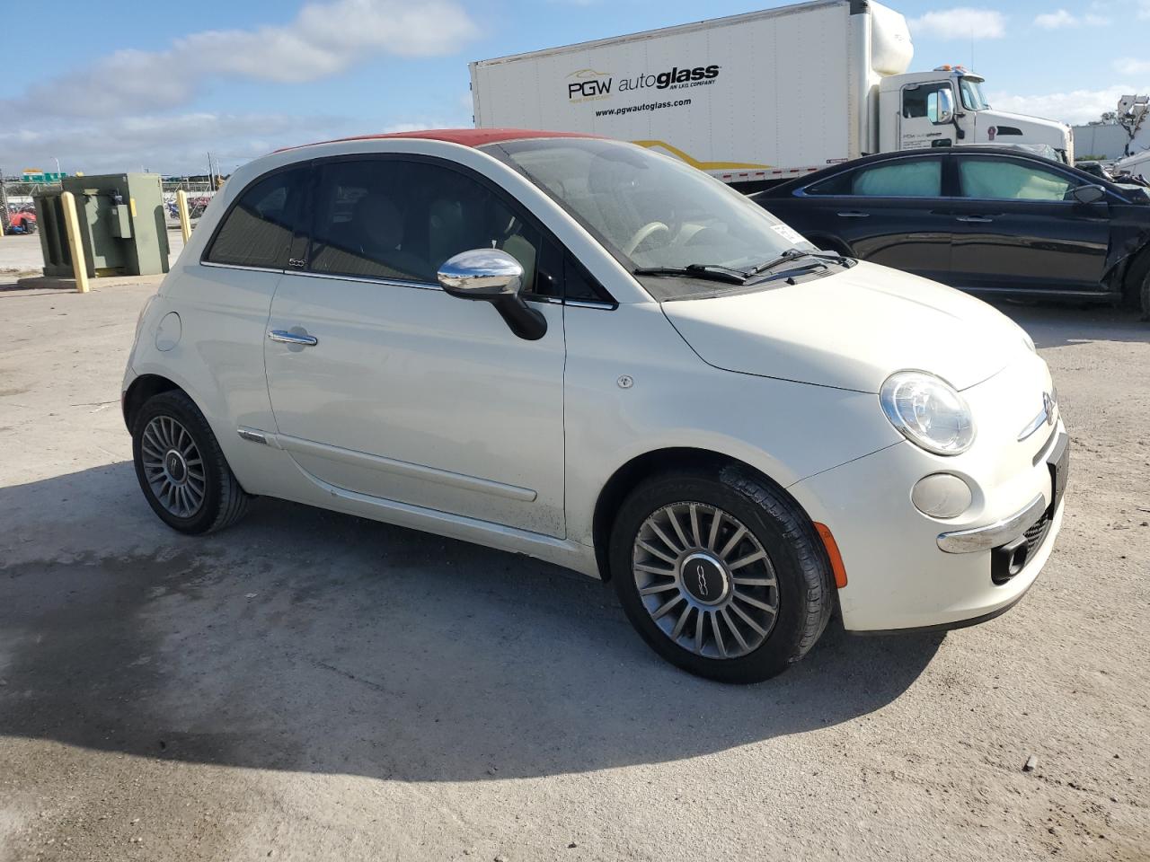 2013 Fiat 500 Lounge VIN: 3C3CFFER3DT598510 Lot: 85817834