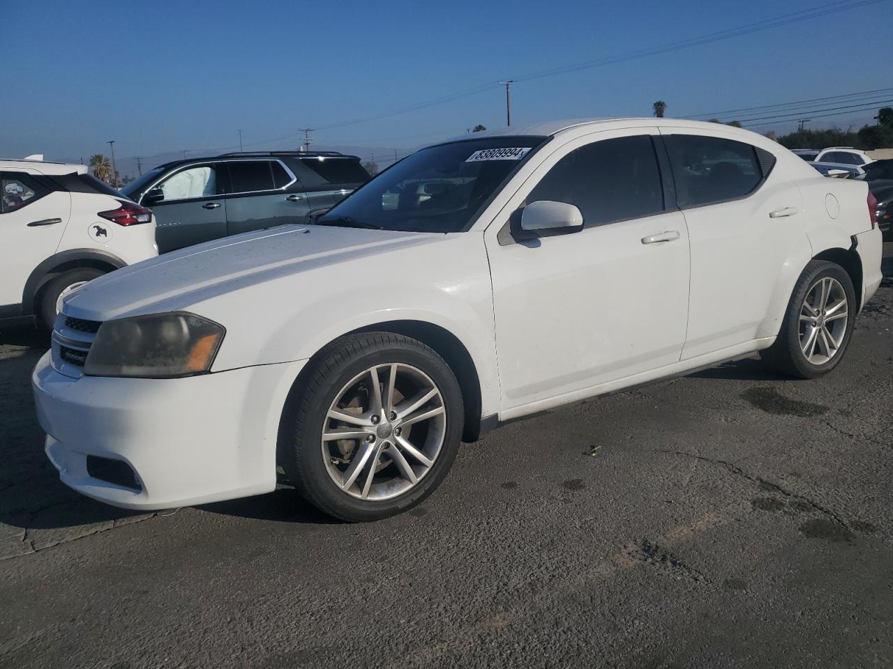 2014 Dodge Avenger Sxt VIN: 1C3CDZCG0EN217335 Lot: 83809994