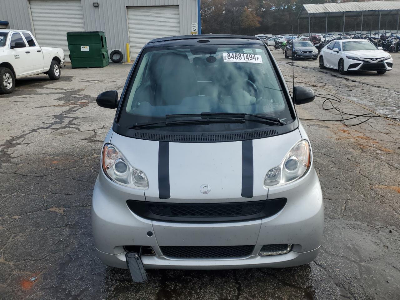 2012 Smart Fortwo Passion VIN: WMEEK3BAXCK529909 Lot: 84881494