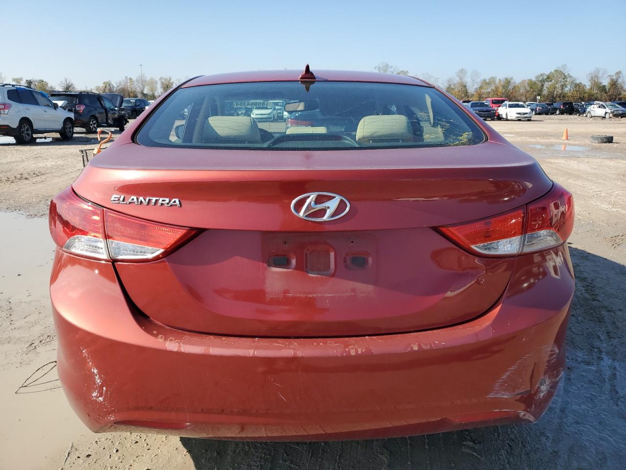 2012 Hyundai Elantra Gls VIN: KMHDH4AEXCU347243 Lot: 42540375