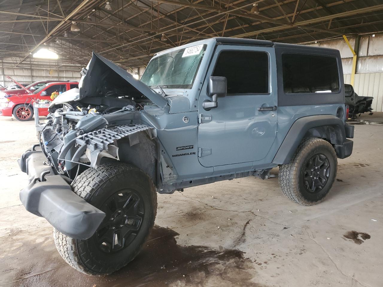 2014 Jeep Wrangler Sport VIN: 1C4AJWAG3EL144549 Lot: 84662754