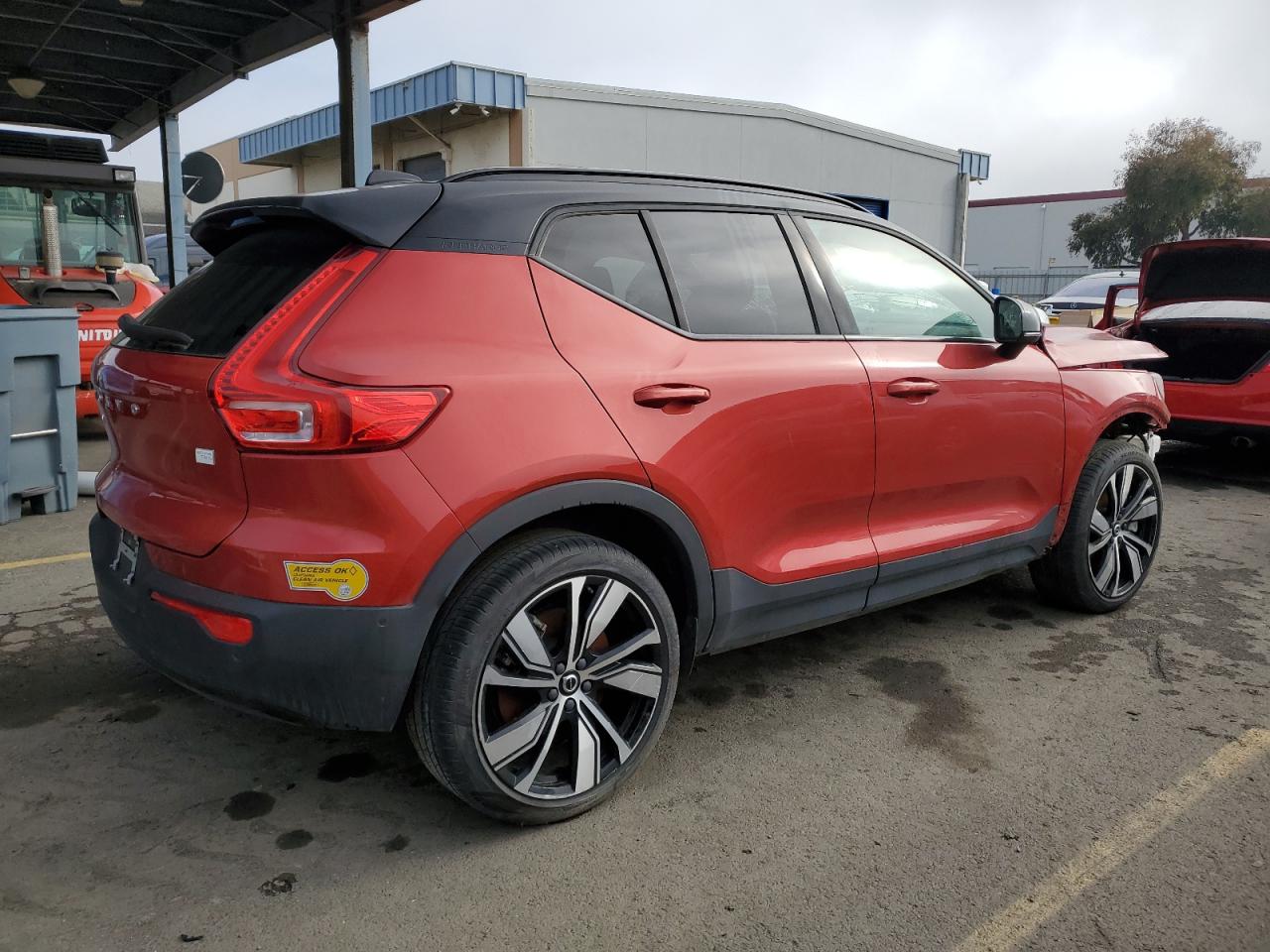 2022 Volvo Xc40 P8 Recharge Plus VIN: YV4ED3UR4N2717241 Lot: 85426554