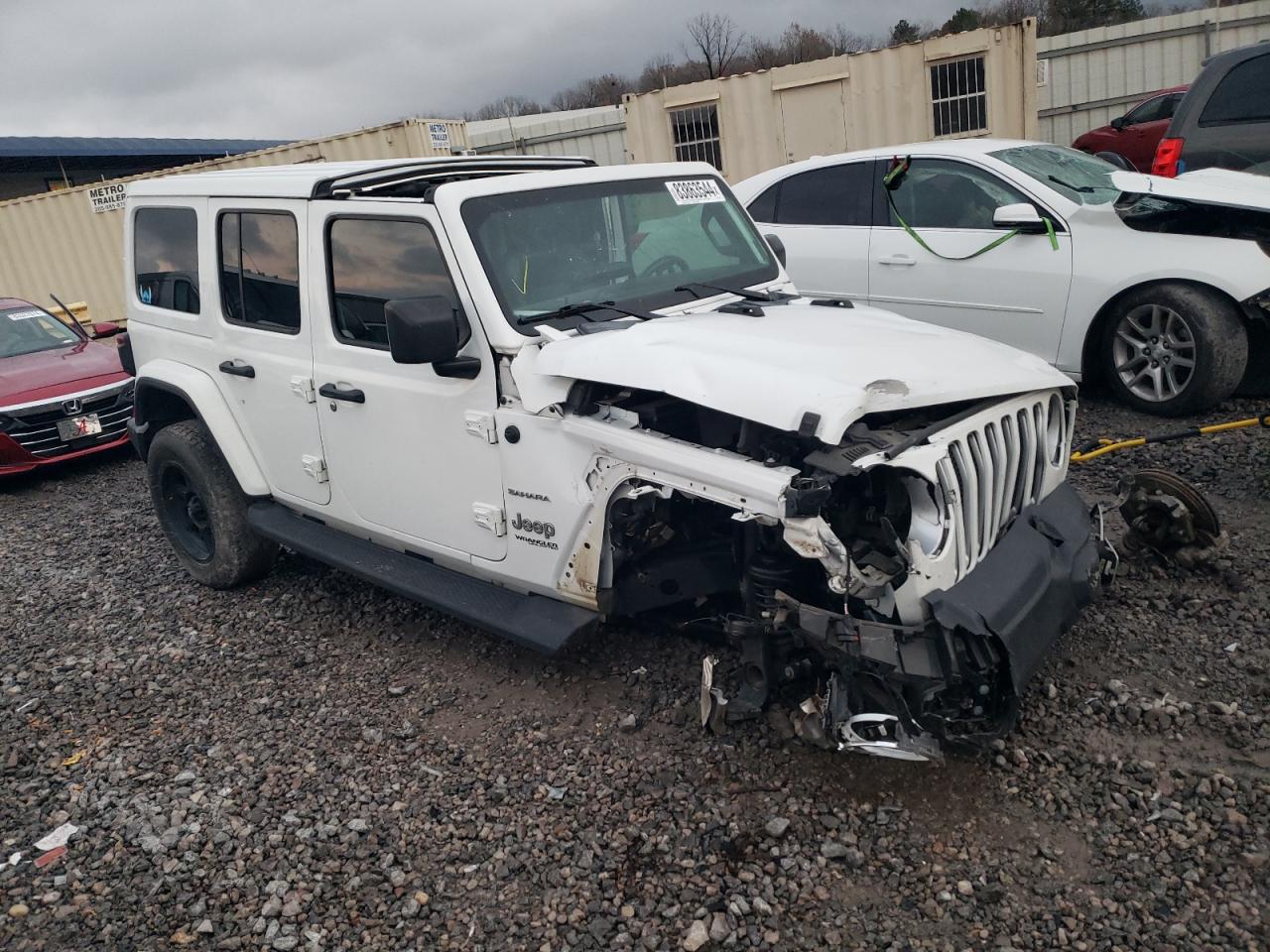 2019 Jeep Wrangler Unlimited Sahara VIN: 1C4HJXEN8KW521223 Lot: 83863544