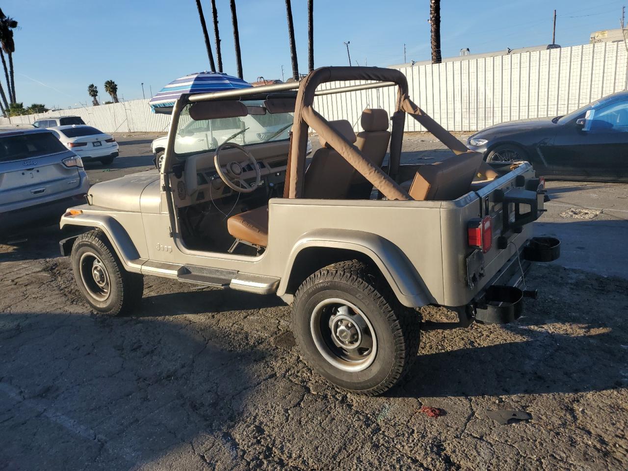 1989 Jeep Wrangler / Yj Sahara VIN: 2J4FY49T8KJ165030 Lot: 85388684