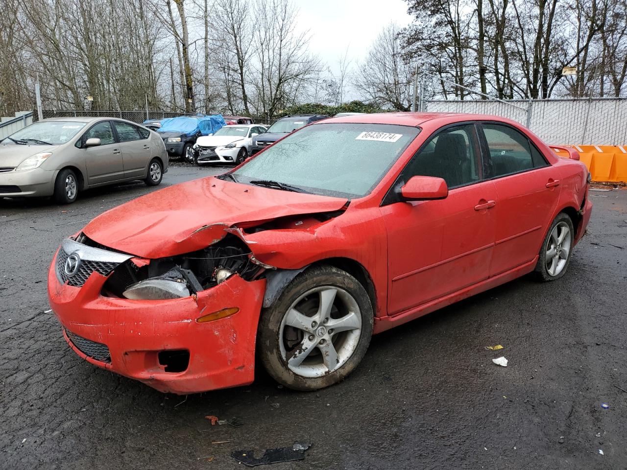 2008 Mazda 6 I VIN: 1YVHP80C885M38944 Lot: 86438174