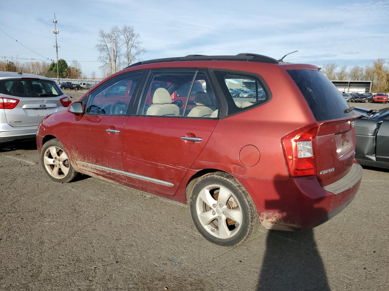 2008 Kia Rondo Lx VIN: KNAFG526287128793 Lot: 84053814