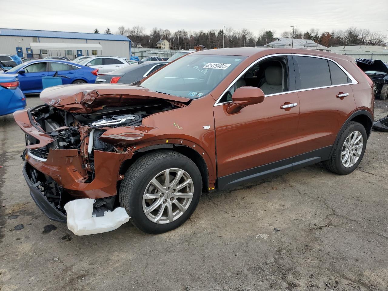 1GYFZBR42KF157525 2019 Cadillac Xt4 Luxury