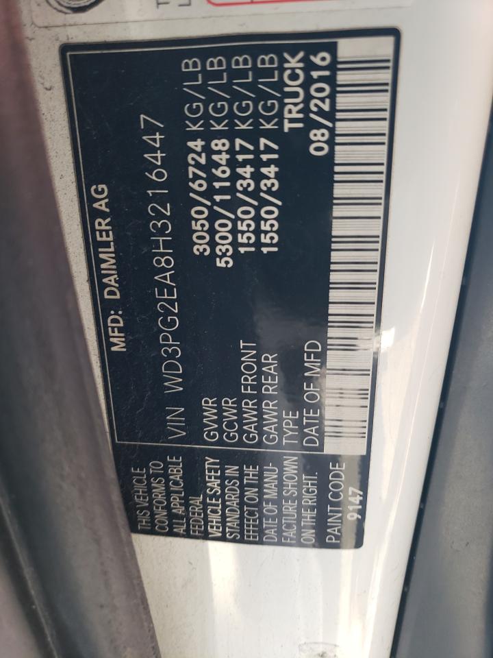 WD3PG2EA8H3216447 2017 Mercedes-Benz Metris