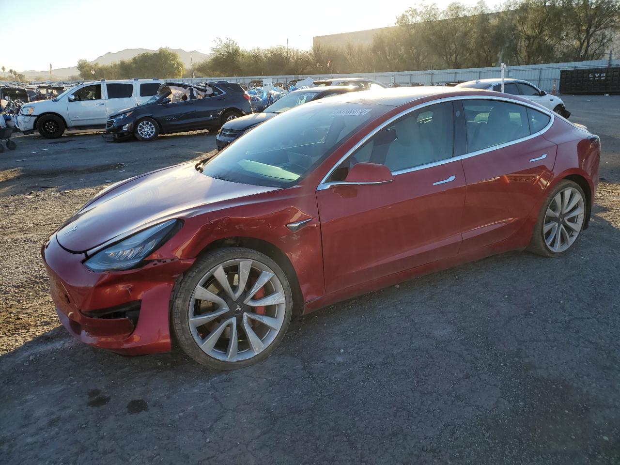 2020 Tesla Model 3 VIN: 5YJ3E1EC7LF603458 Lot: 83106074